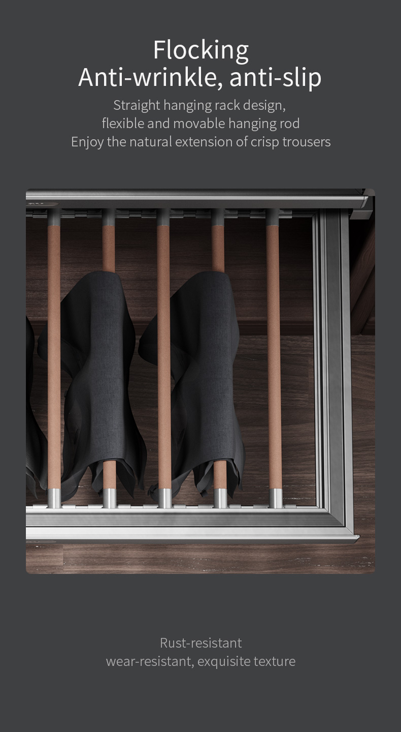 wardrobe trouser rack