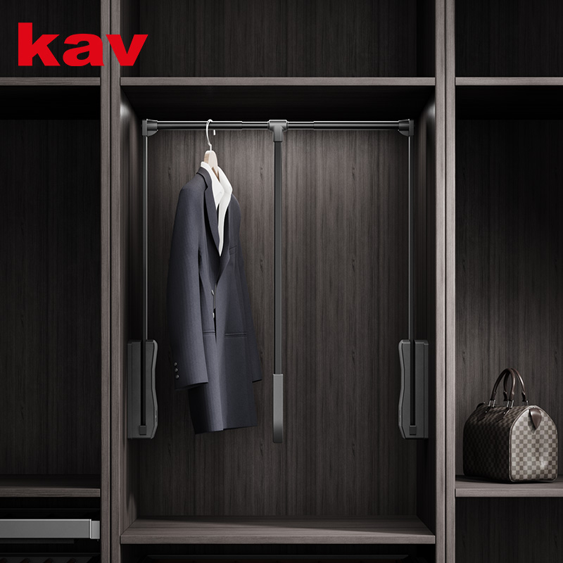 Lift Pull Down Clothes Hanger Wardrobe Lift